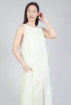 Cowl Neckline Dress in Lily 10% Cloud
