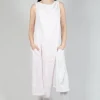 Cowl Neckline Dress in Rose 10% Cloud