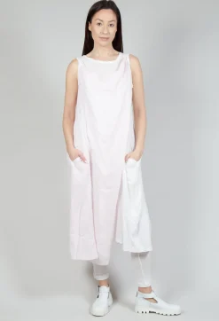 Cowl Neckline Dress in Rose 10% Cloud