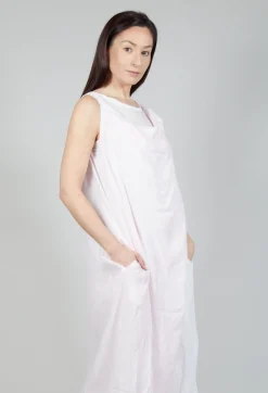 Cowl Neckline Dress in Rose 10% Cloud