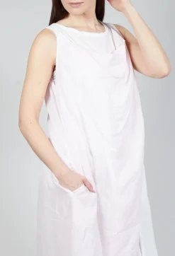 Cowl Neckline Dress in Rose 10% Cloud