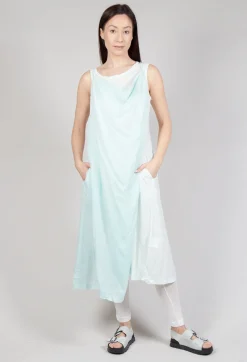 Cowl Neckline Dress in Tulip 10% Cloud