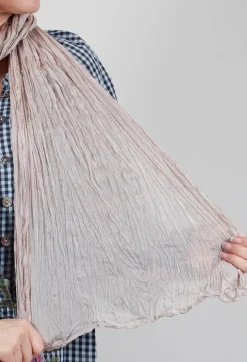 Crash-Scha Scarf in Kiesel