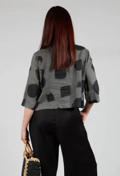 Cropped Jacket in Sage