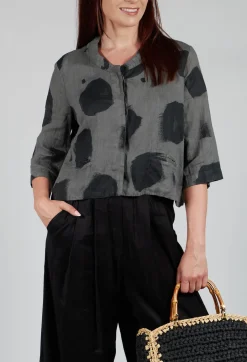 Cropped Jacket in Sage