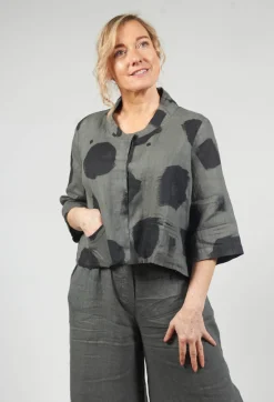 Cropped Jacket in Sage