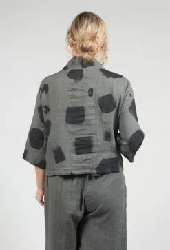 Cropped Jacket in Sage