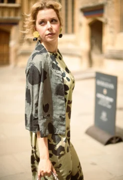 Cropped Jacket in Sage