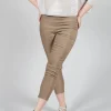 Cropped Pull On Trousers