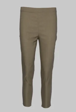 Cropped Pull On Trousers