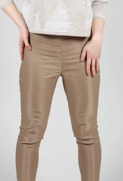 Cropped Pull On Trousers