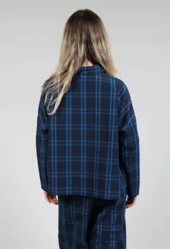 Cropped Shirt in Denim