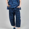 Cropped Trousers in Denim