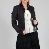 Cropped Utility Jacket in Coal
