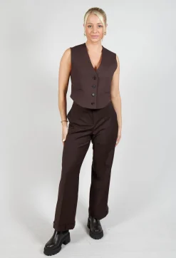 Cropped Waistcoat in Java