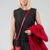 Cross Body Mini Bag in Red