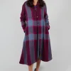 Cudd Coat in Bordeaux