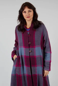 Cudd Coat in Bordeaux