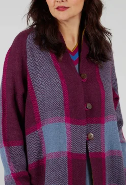 Cudd Coat in Bordeaux