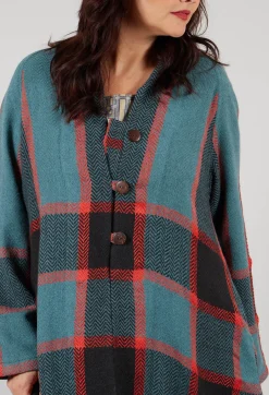 Cudd Coat in Celeste