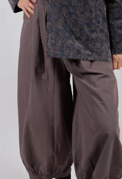 Cuffed Hem Trousers in Iron