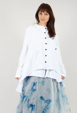 Curtain Jacket in White