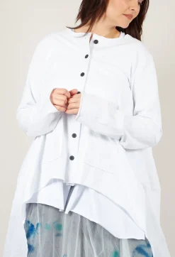 Curtain Jacket in White