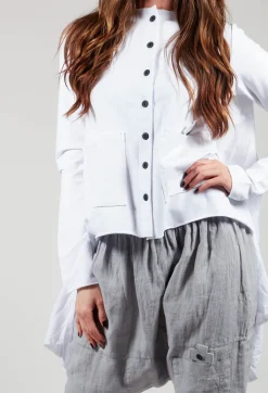 Curtain Jacket in White