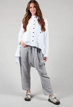 Curtain Jacket in White