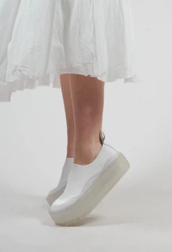 Cut Out Shoes in Starwhite