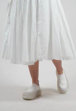 Cut Out Shoes in Starwhite