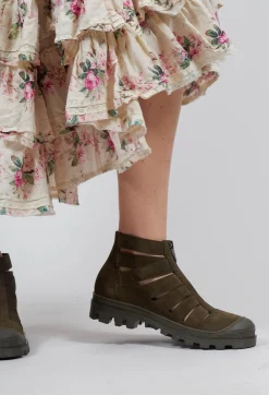 Cutout Sandals in London Forest
