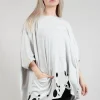 Cut-Out Top in Silver