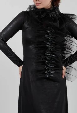 Daga Dress in Black