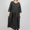 Daikon Tsant Dress in Nero