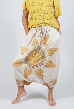 Dailn Quiltwork Trousers in Moonlight