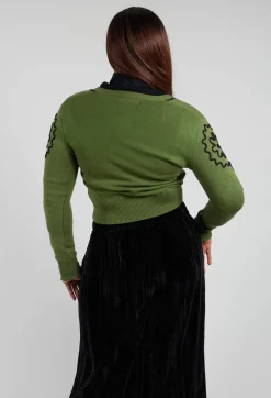 Dalva Cardigan in Kaki