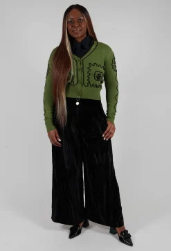 Dalva Cardigan in Kaki