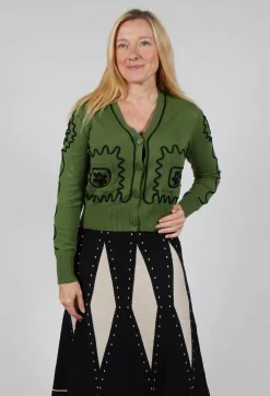 Dalva Cardigan in Kaki