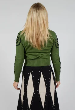 Dalva Cardigan in Kaki