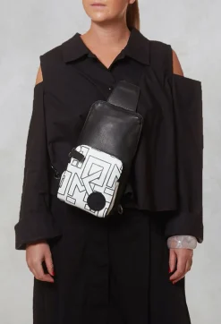 Dansholmen Shirt with Cut Out Shoulders in Black