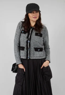 Dante Cardigan in Noir