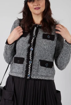 Dante Cardigan in Noir