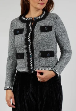 Dante Cardigan in Noir