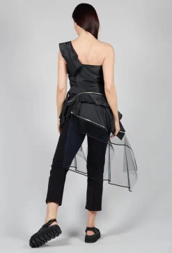 DATA Top in Black