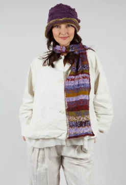 Decorative Cotton Scarf in Periwinkle