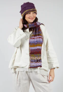 Decorative Cotton Scarf in Periwinkle