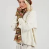 Decorative Wool Gloves in Greige