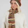 Decorative Wool Hat in Apricot