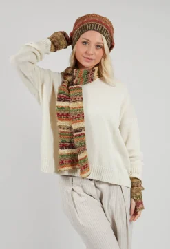 Decorative Wool Hat in Apricot